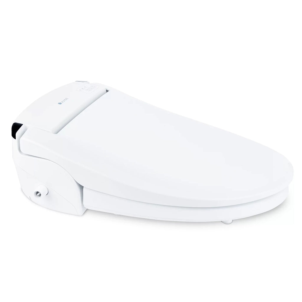Brondell Swash DS725 Advanced Bidet Seat, Elongated White with Stainless Steel Nozzle, 9.7 lbs