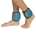 Gaiam Ankle Weights Strength Training Weight Sets for Women & Men with Adjustable Straps - Walking, Running, PiLatitudees, Yoga, Dance, Aerobics, Cardio Exercises (10-Pound Set - Two (2) 5lb Weights)