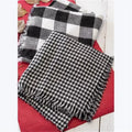 Youngs 42573 Black & White Buffalo & Houndstooth Scarf, Assorted Color - 2 Piece