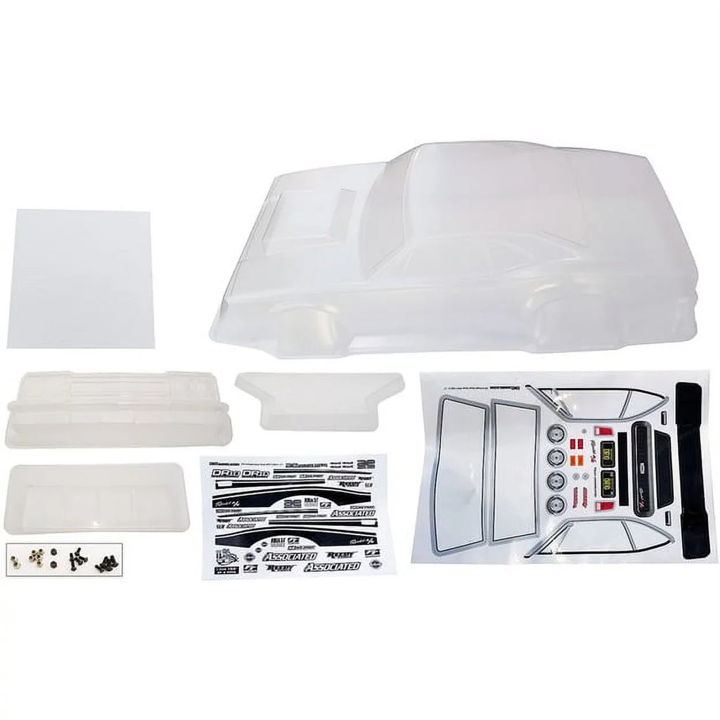 Team Associated Dr10 Reakt Drag Body, Clear