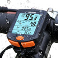 RISEPRO Bike Computer, Wireless Bicycle Speedometer Bike Odometer Cycling Multi Function Waterproof 4 Line Display with Backlight YT-813