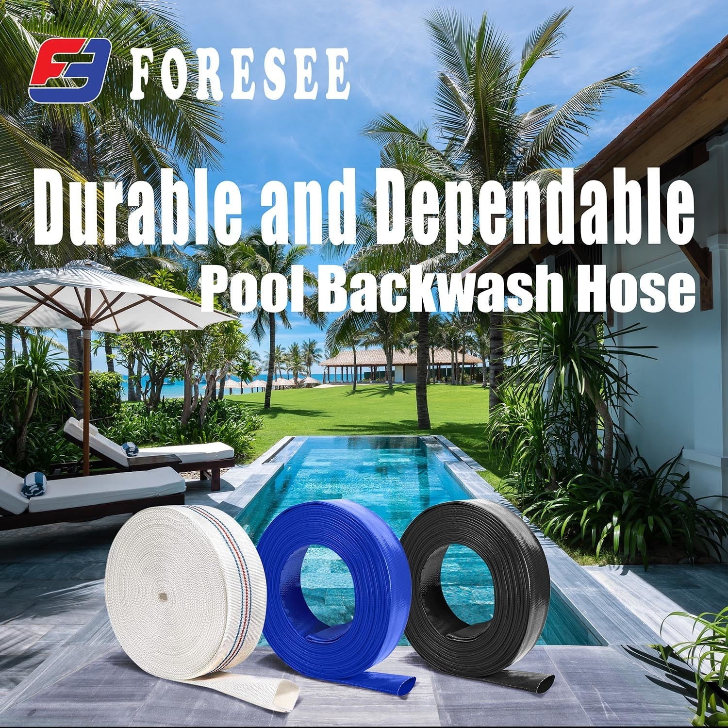 Pool Backwash Discharge Hose - Get the job done with confidence!