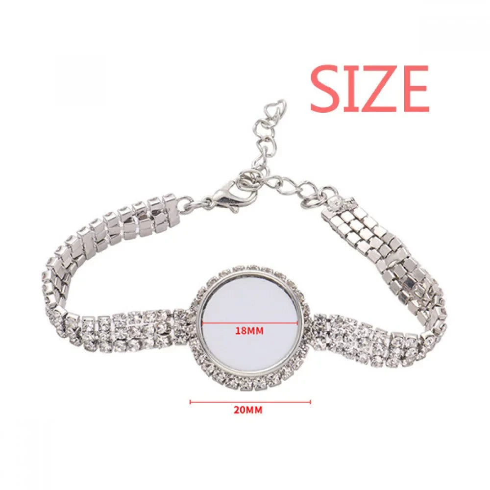 Germany Famous Landmark Set Tennis Chain Anklet Bracelet Diamond Jewelry