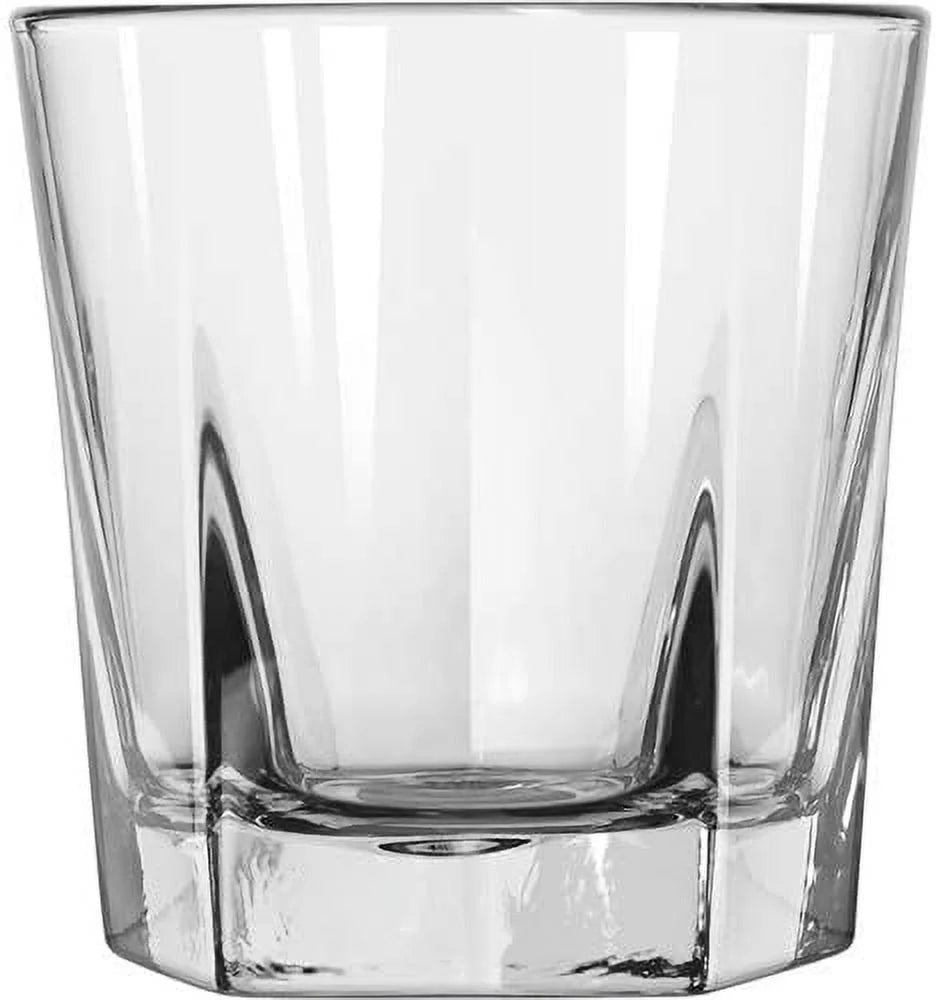 Double Old Fashioned Rocks Whiskey Scotch Glasses 12 Oz -Set of 4-heavy Base Elegant Barware Pub