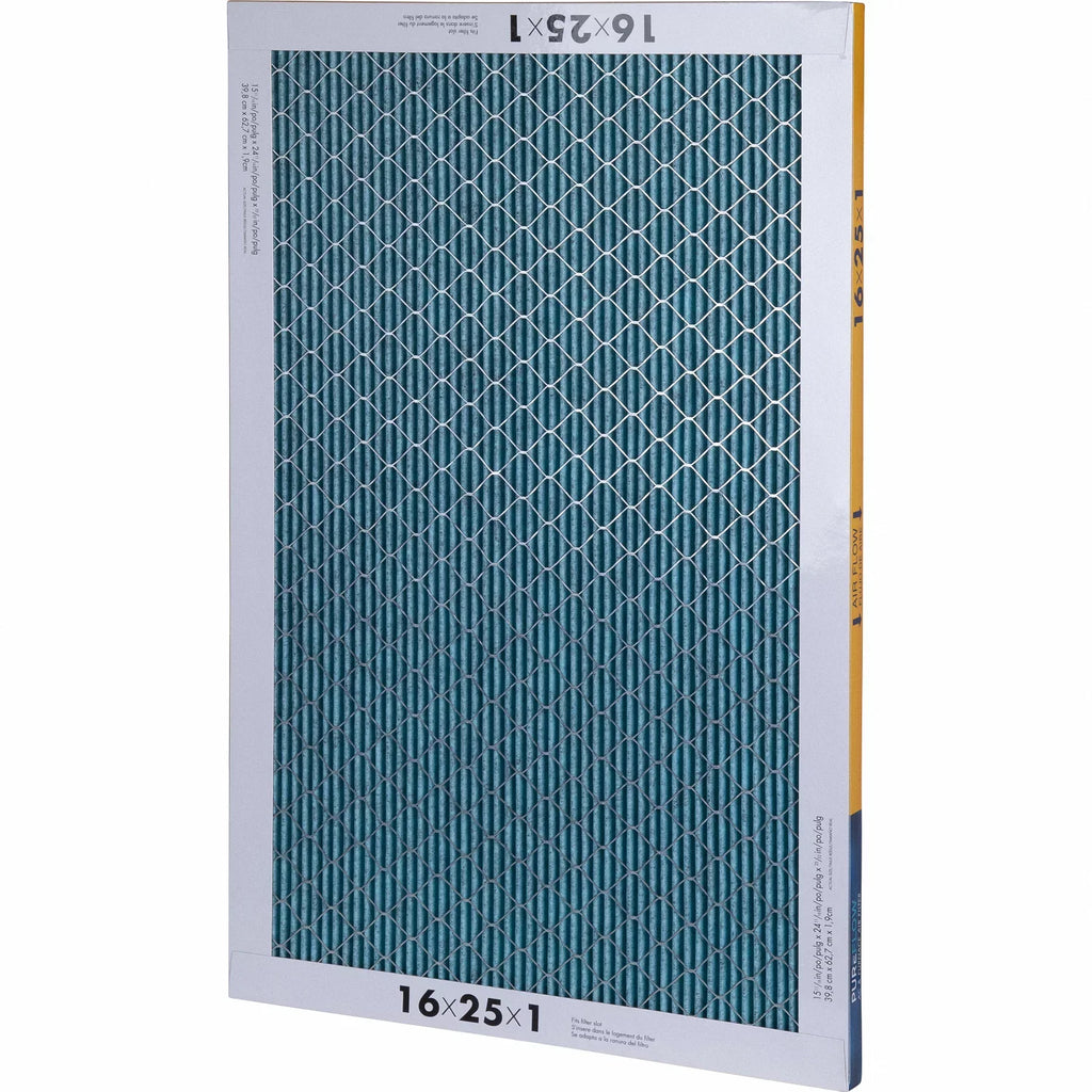 PureFlow, Home Furnace Air Filter 16x25x1, with 4 Layers of Advanced Filtration Technology, MERV-13 Pack-of-2
