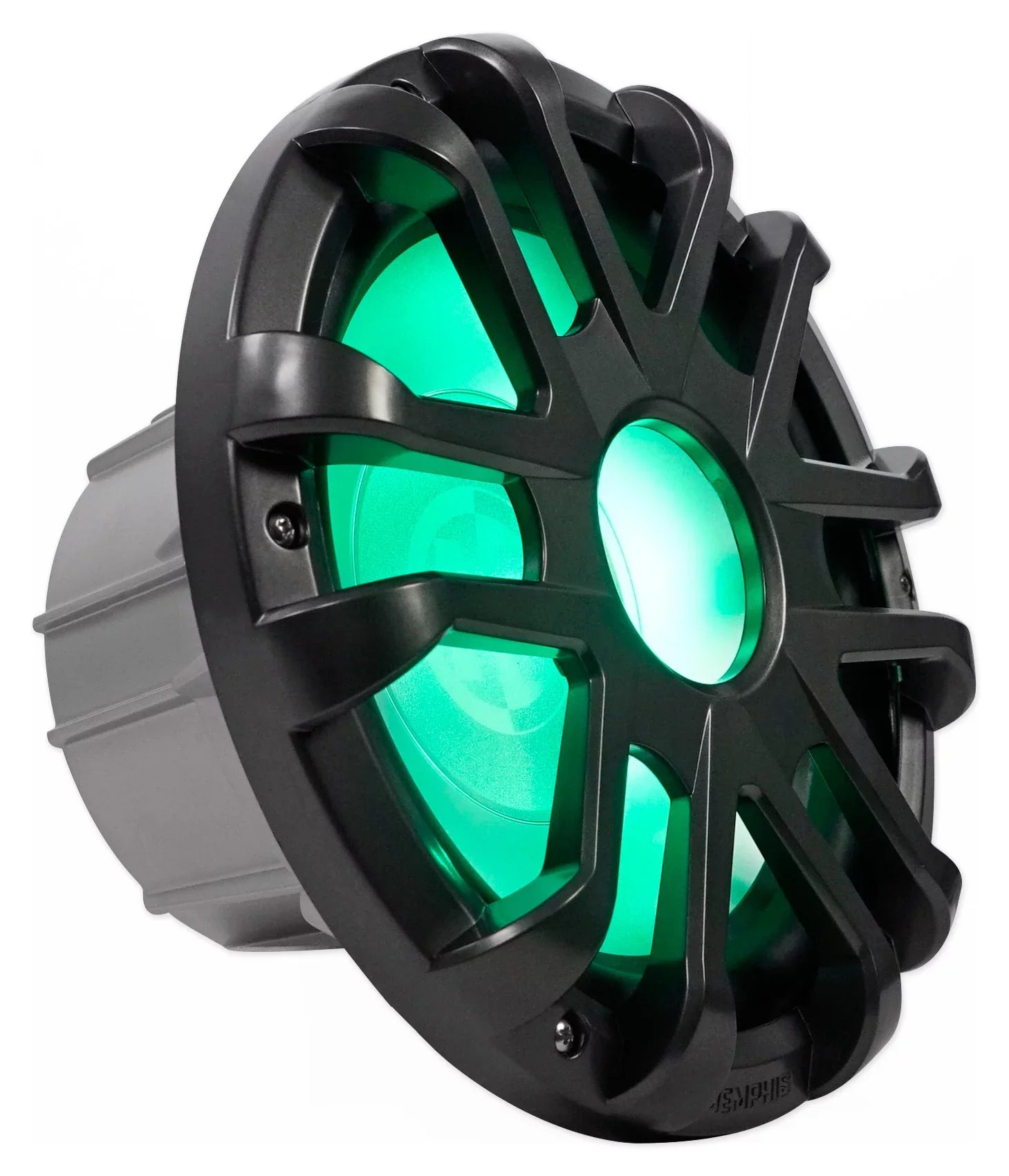 Memphis Audio MXA1044 10" 500 Watt LED Dual 4-Ohm Marine Subwoofer Boat Sub