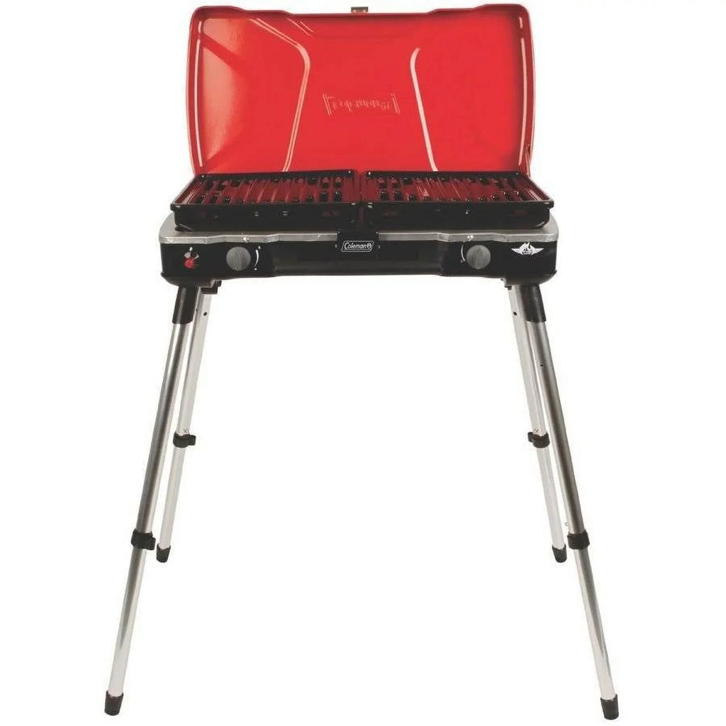 Coleman Fyremajor 2-Burner Propane Stove and Grill