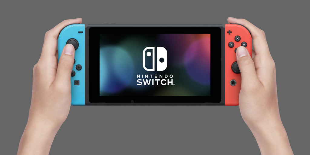 Nintendo Switch Console With Neon Red/Blue Joy-Con (2019)