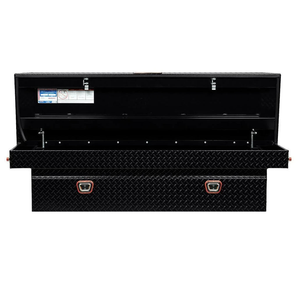 Weather Guard Truck Box,Black,Non-Adjustable,72 in 127-5-03