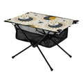 Sun Moon and Stars Camping Folding Table Portable Beach Table with Storage Bag Compact Picnic Table for Outdoor Travel Fishing BBQ