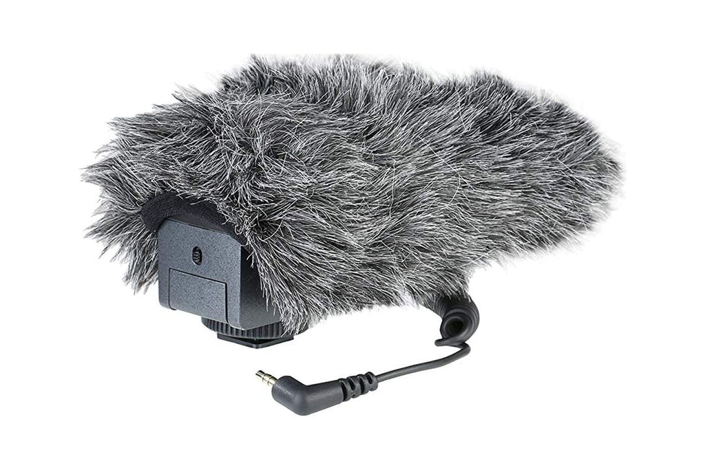 Movo WS-SM440 Furry Outdoor Microphone Winddisplay Muff Custom Fit for Sennheiser MKE 440 Compact Stereo Shotgun Microphone