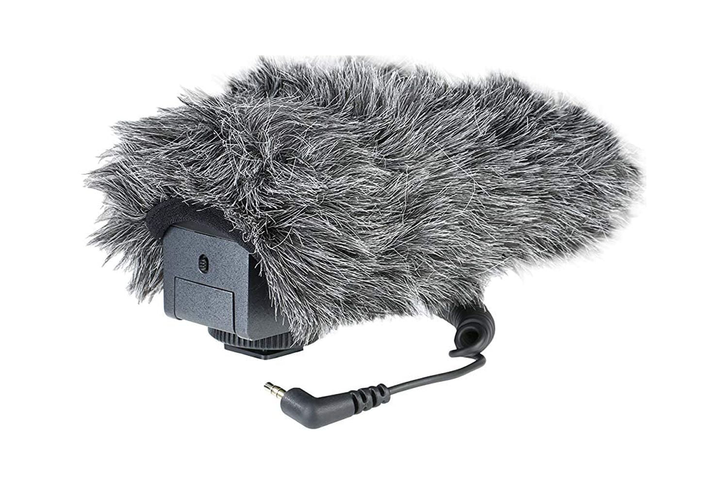 Movo WS-SM440 Furry Outdoor Microphone Winddisplay Muff Custom Fit for Sennheiser MKE 440 Compact Stereo Shotgun Microphone