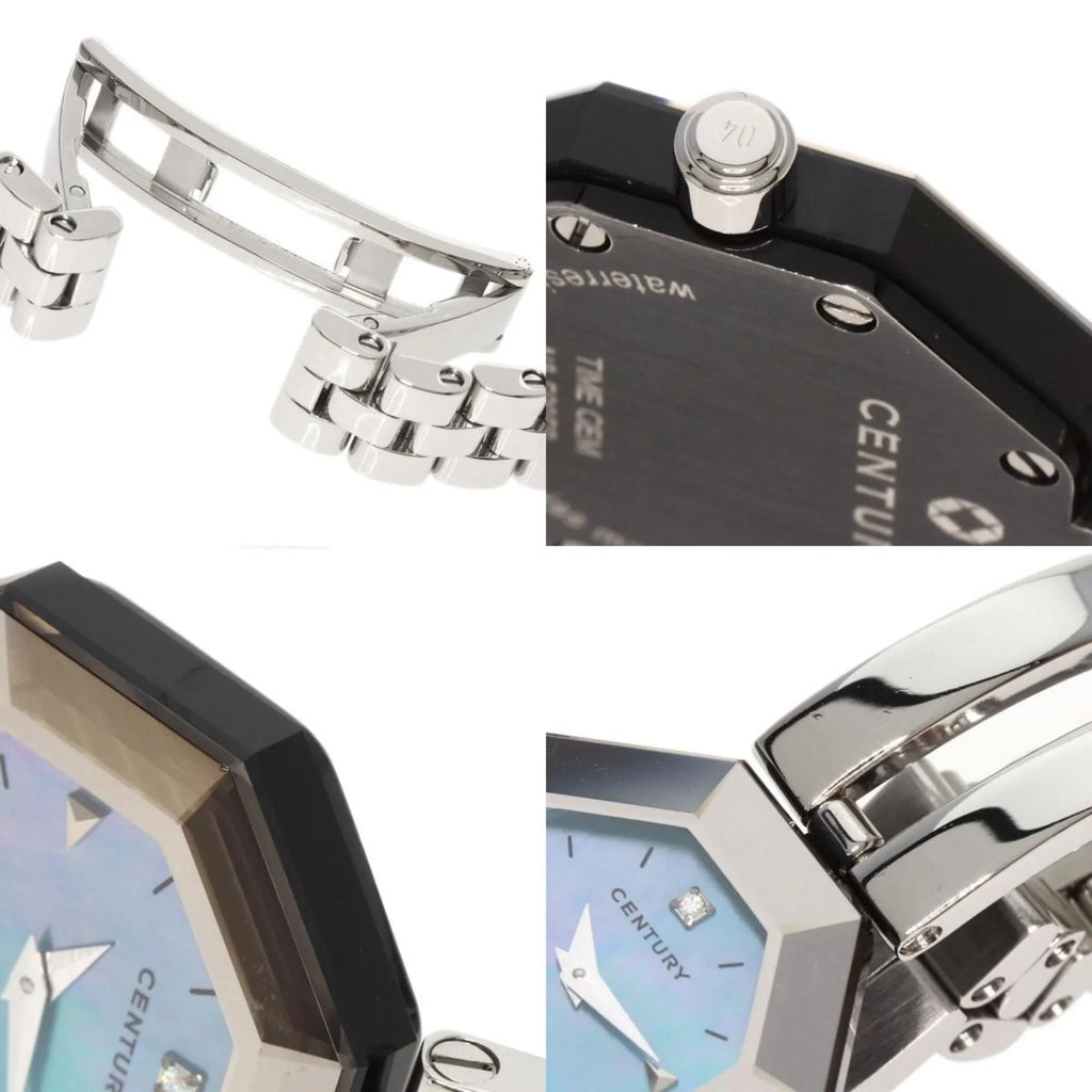 Pre-Owned Century Time Gem Watch Stainless Steel/SS Ladies CENTURY (Good)