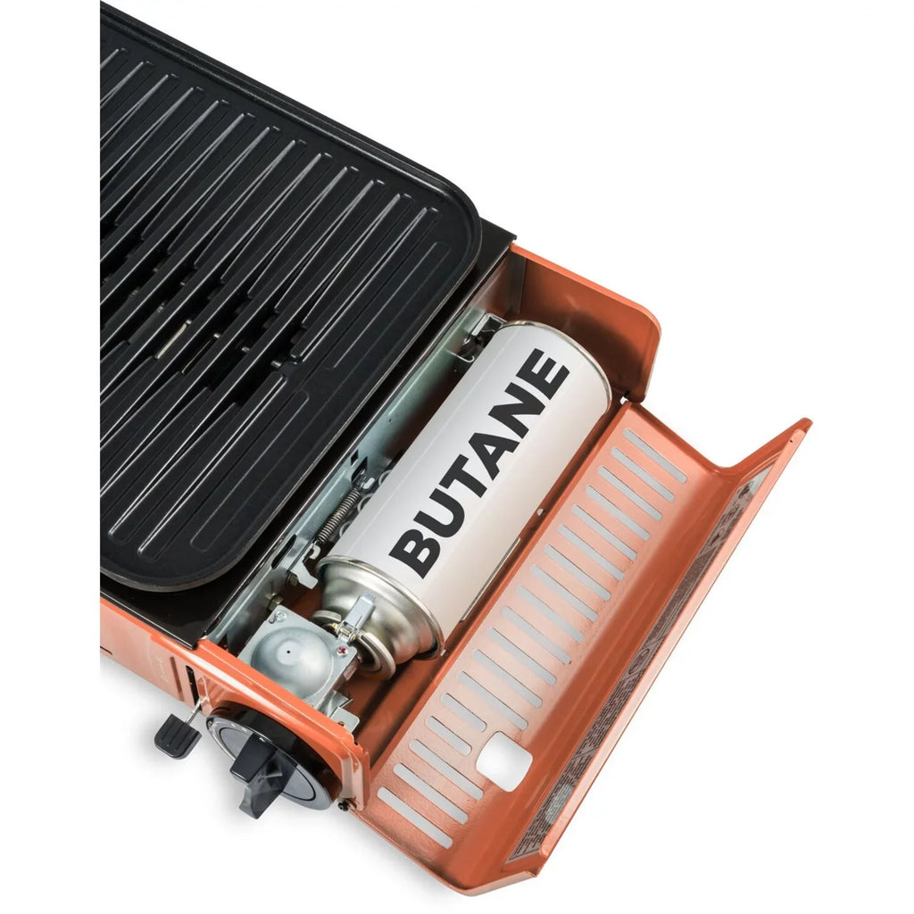 Eureka 2572202 SPRK Portable Butane Camping Grill, 1 Burner, Potters Clay