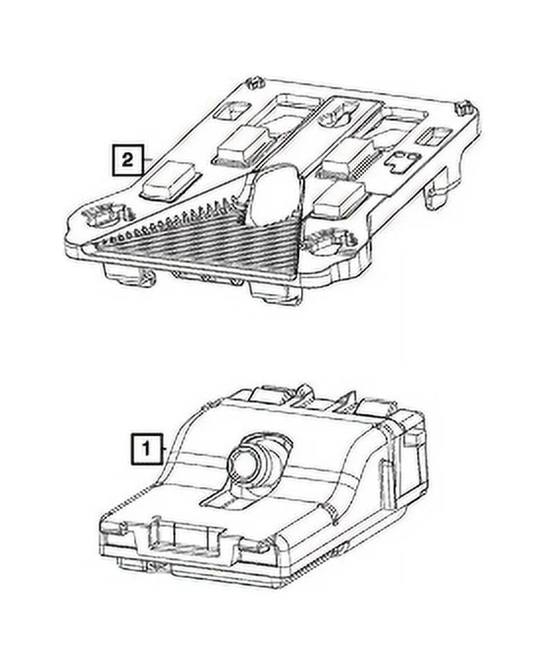 New Genuine Mopar Camera Forward Facing 2020-2023 OE 68551092AA
