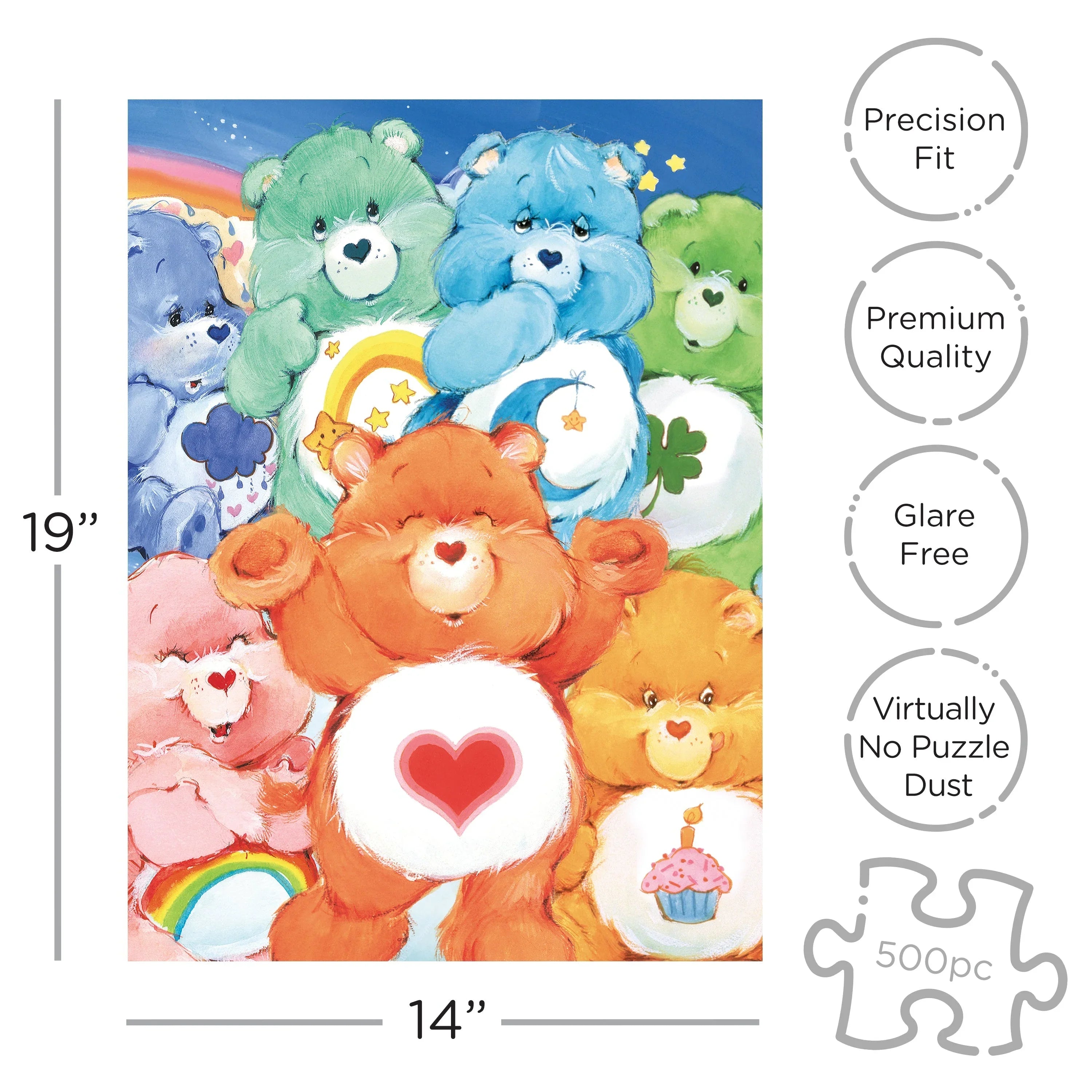 Care Bears 500 Piece Jigsaw Puzzle