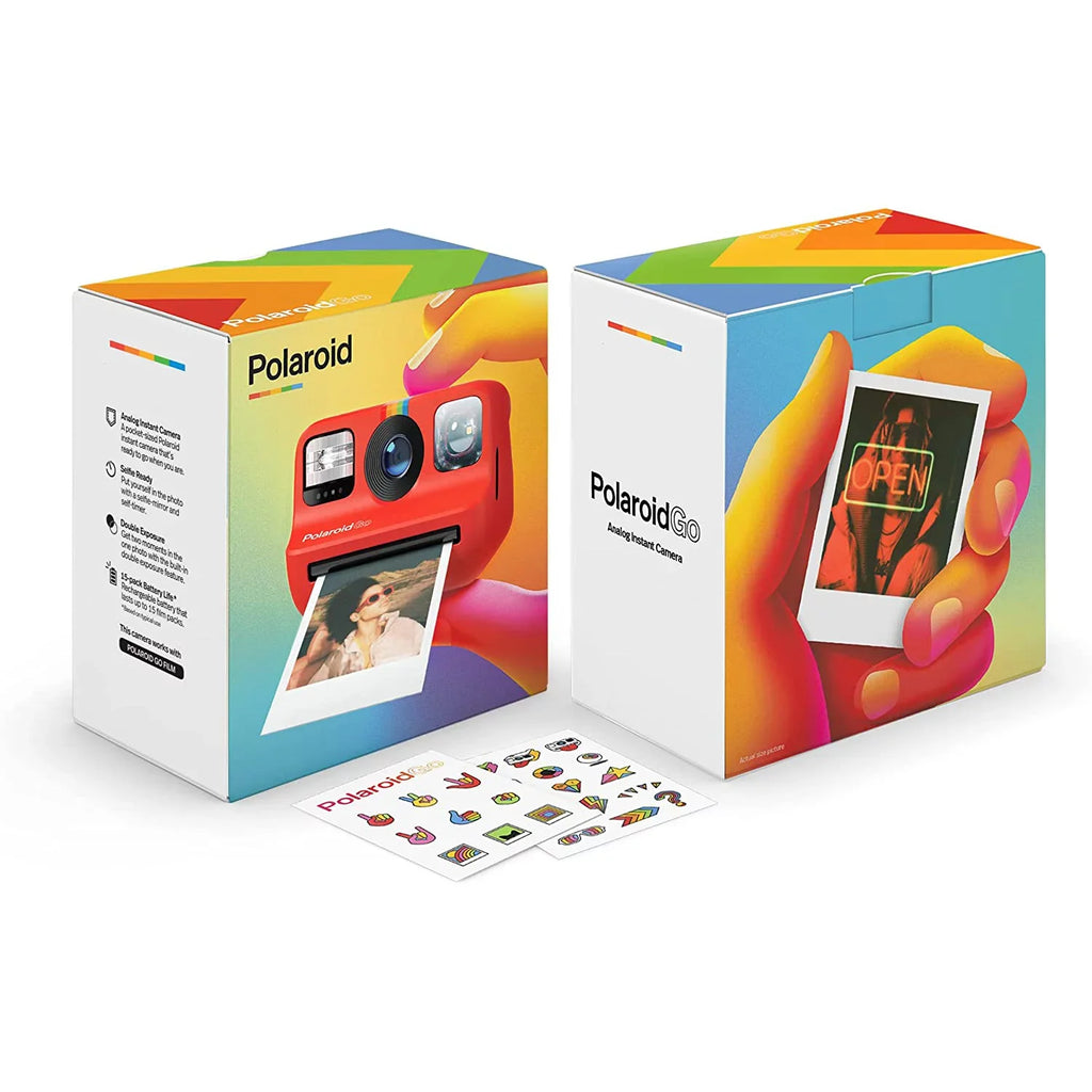 Polaroid Go Instant Mini Camera - Red (9071) - Only Compatible with Polaroid Go Film - (Open Box)