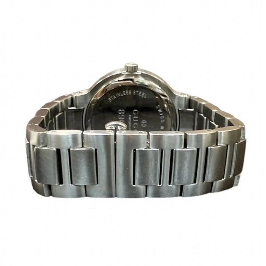 Pre-Owned Gucci GUCCI 8900M quartz silver watch ladies (Good)
