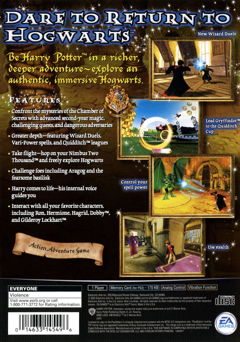 Harry Potter and the Chamber of Secrets - PlayStation 2