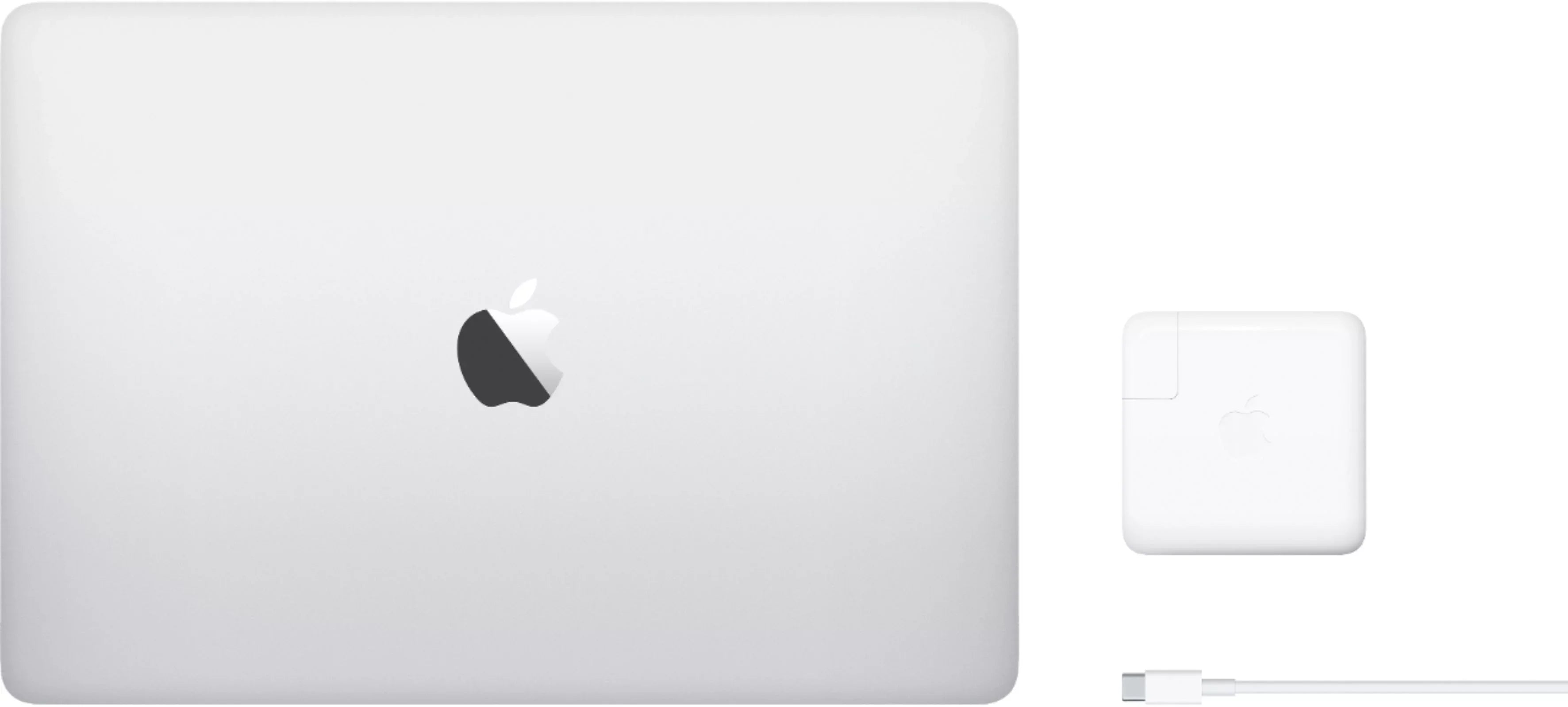 MacBook Pro 13-inch (i5 1.4GHz, 128GB SSD) (Mid 2019, MUHQ2LL/A) - Silver Bundle with Black Zipper Sleeve + Laptop Starter Kit + Cleaning Kit (Refurbished)