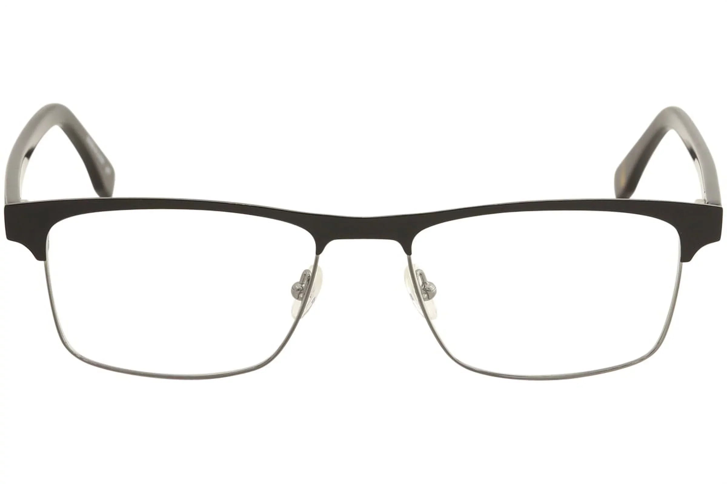 Lacoste L2198 004 Men's Matte Onyx Metal Full Rim Frame Eyeglasses