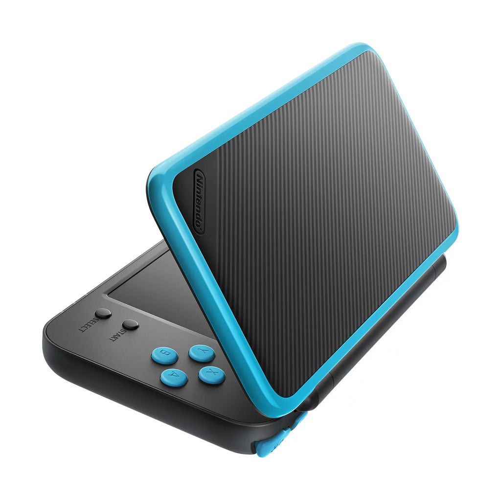 Nintendo 2DS XL System w/ Mario Kart 7 Pre-installed, Black & Turquoise