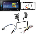 KIT2620 Bundle with Pioneer Multimedia DVD Car Stereo and InstalLatitudeion Kit - for 2014 Nissan Versa Note W/Base Radio / Bluetooth Touchdisplay, Backup Camera, Double Din Dash Kit