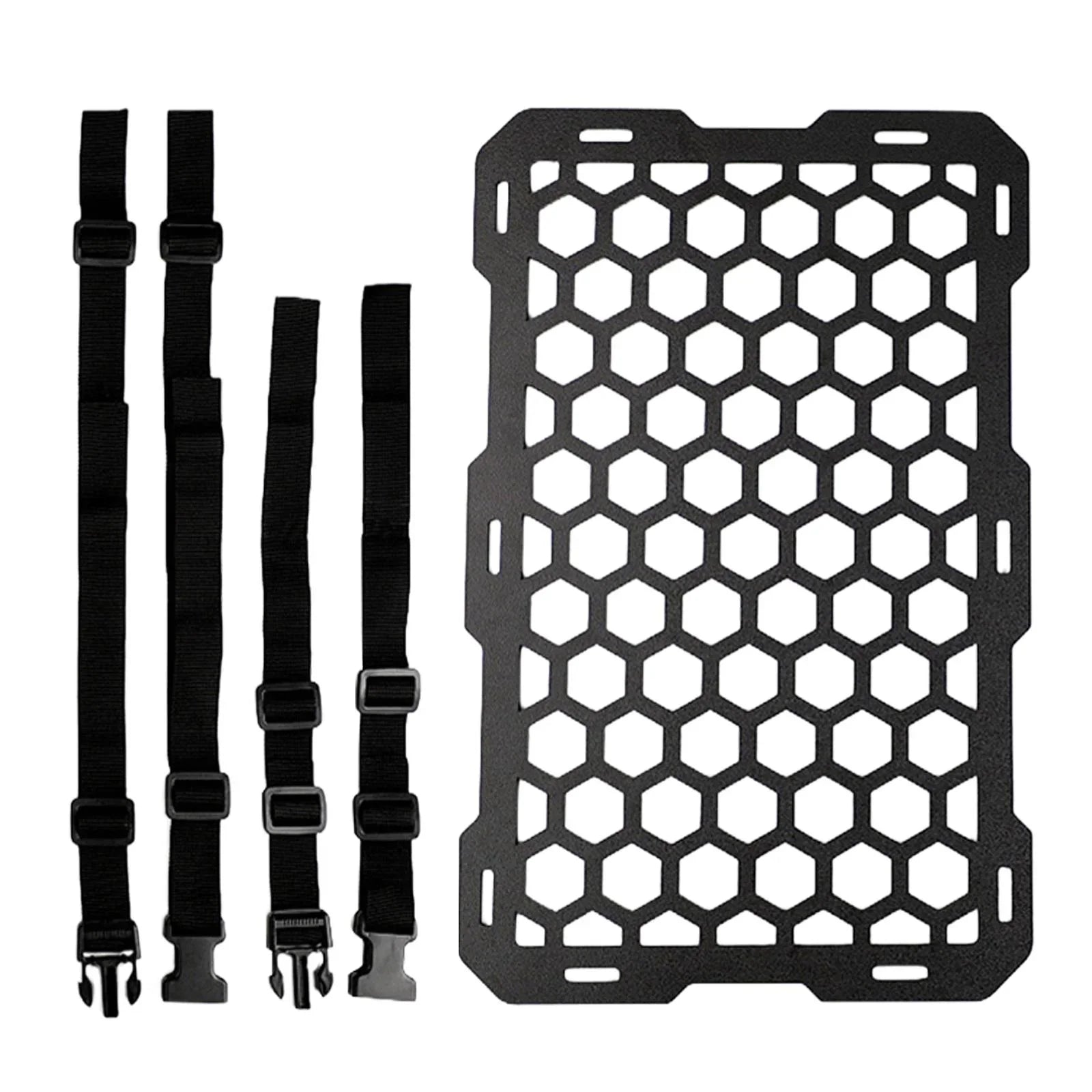 AMLESO Molle Panel for Vehicles Auto Seat Panel Car Interior Accessories Durable Seat Back Organizer for Automotive Attachments