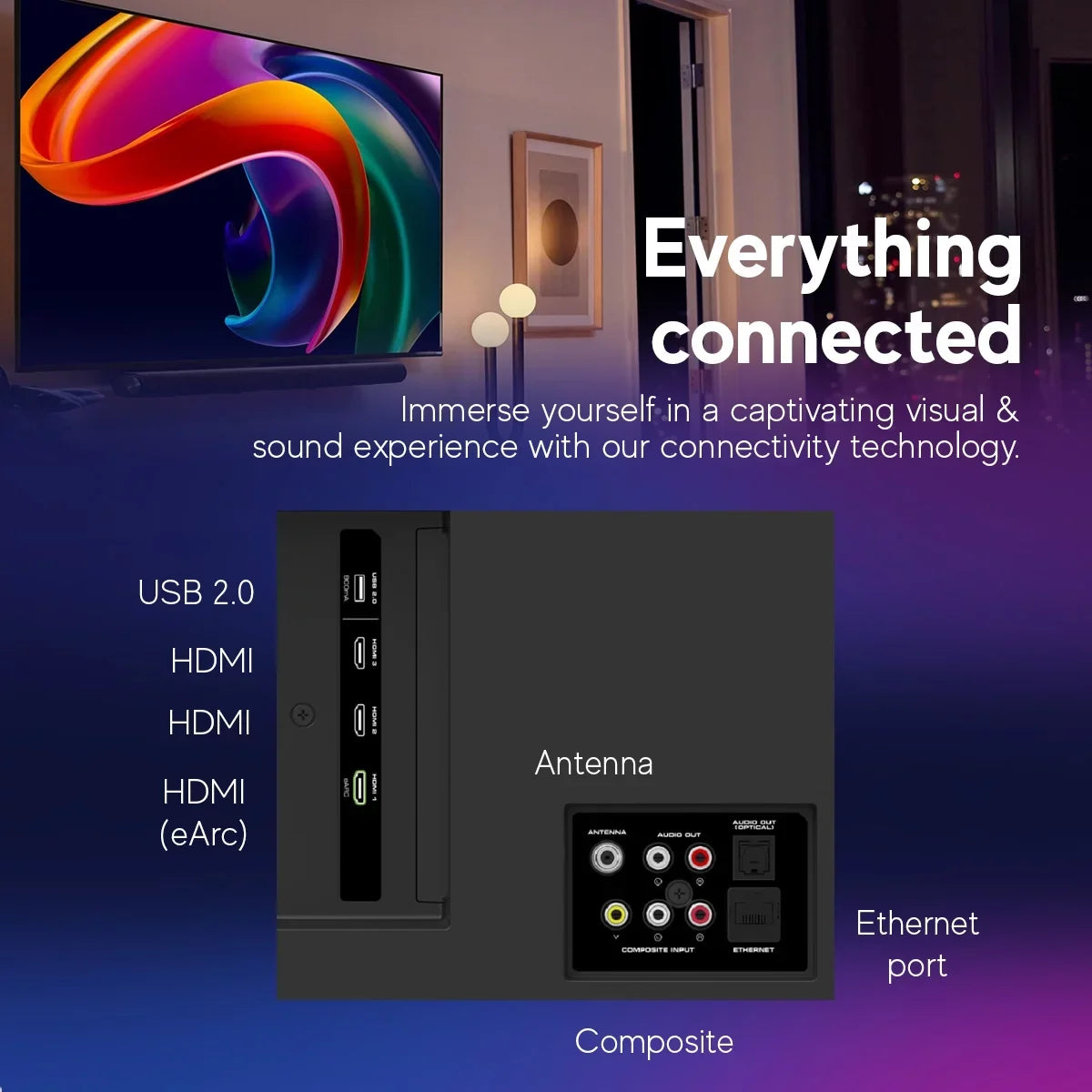 Restored VIZIO 43" Class HDR 4K UHD Smart LED TV + Free Wall Mount, Compatible with Netflix, Disney+, Works with Siri, Alexa, and Google Assistant - V435-J01 (Refurbished)