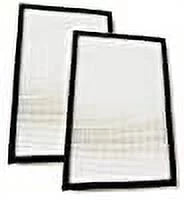 Nispira Filter Compatible with Vornado AQS 25 35 Replacement HEPA Filter MD1-0004 Air Purifier. 2 Filters
