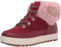 Koolaburra by UGG Women's Tynlee Lace-up Snow Boot Size 8, Color Syrah