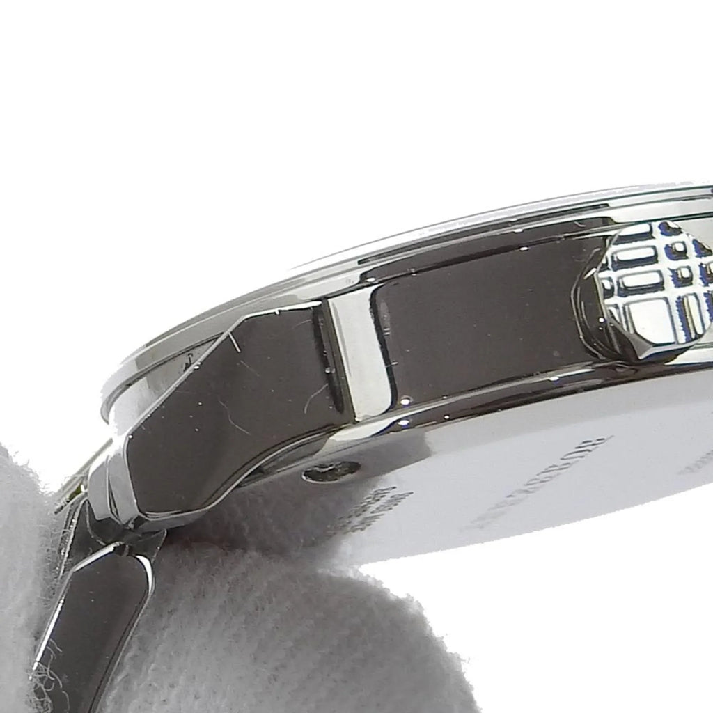 Pre-Owned Burberry Watch BU9229 Stainless Steel Silver Quartz Analog Display Ladies Dial (Good)