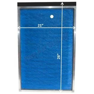 Dynamic Air Cleaner Replacement Filter Pads 21x26 Refills (3 Pack)