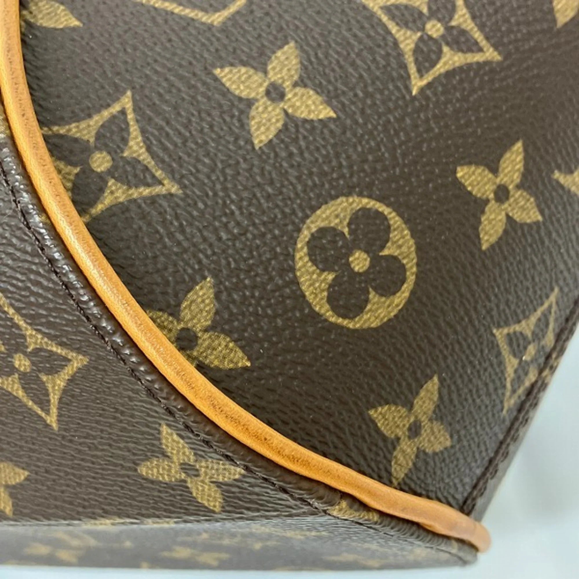 Pre-Owned Louis Vuitton M51126 Women's Handbag Blue,Brown,Monogram (Fair)