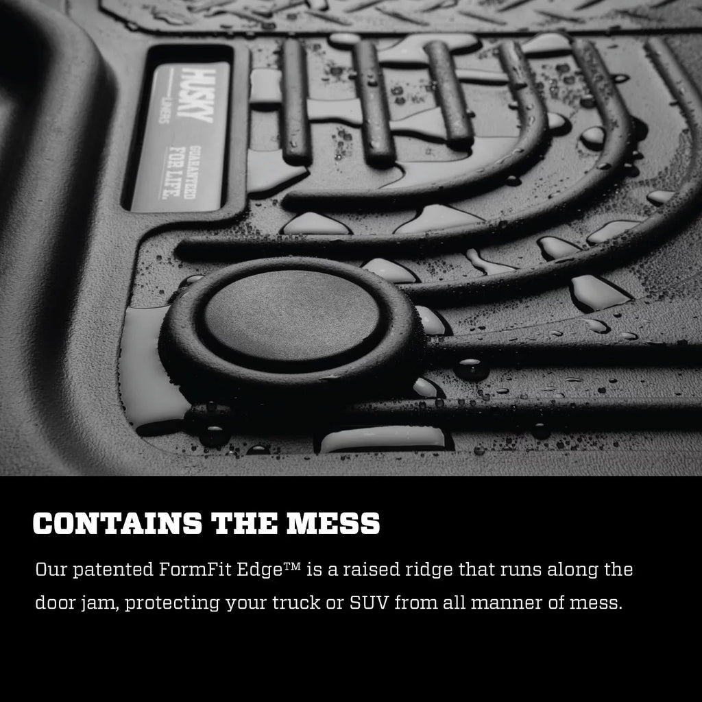 Husky by RealTruck Compatible with 2014-2018 Subaru Forester Weatherbeater Front & 2nd Seat Floor Mats