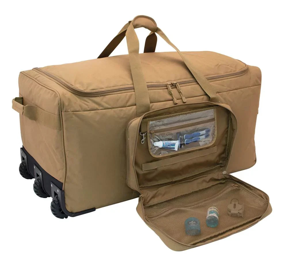 Mercury Tactical Gear Monster™ Deployment Bag, Coyote, TAA Compliant