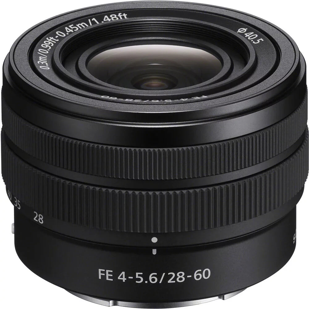 a7C Mirrorless Camera (Black) with 28-60mm Lens+24mm f/2.8 G Lens +3 PC Filter +64GB