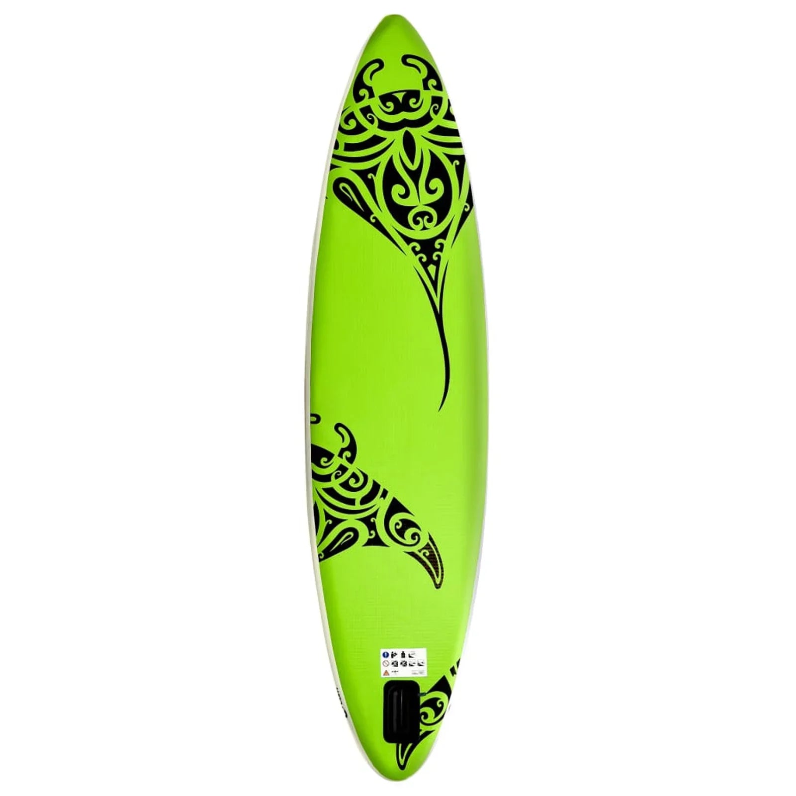 Andoer InfLatitudeable Paddleboard Set 126"x29.9"x5.9" Green