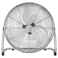 Optimus F-4122 Heavy Duty Aluminum 12 Inch 3 Speed Industrial Fan, Chrome