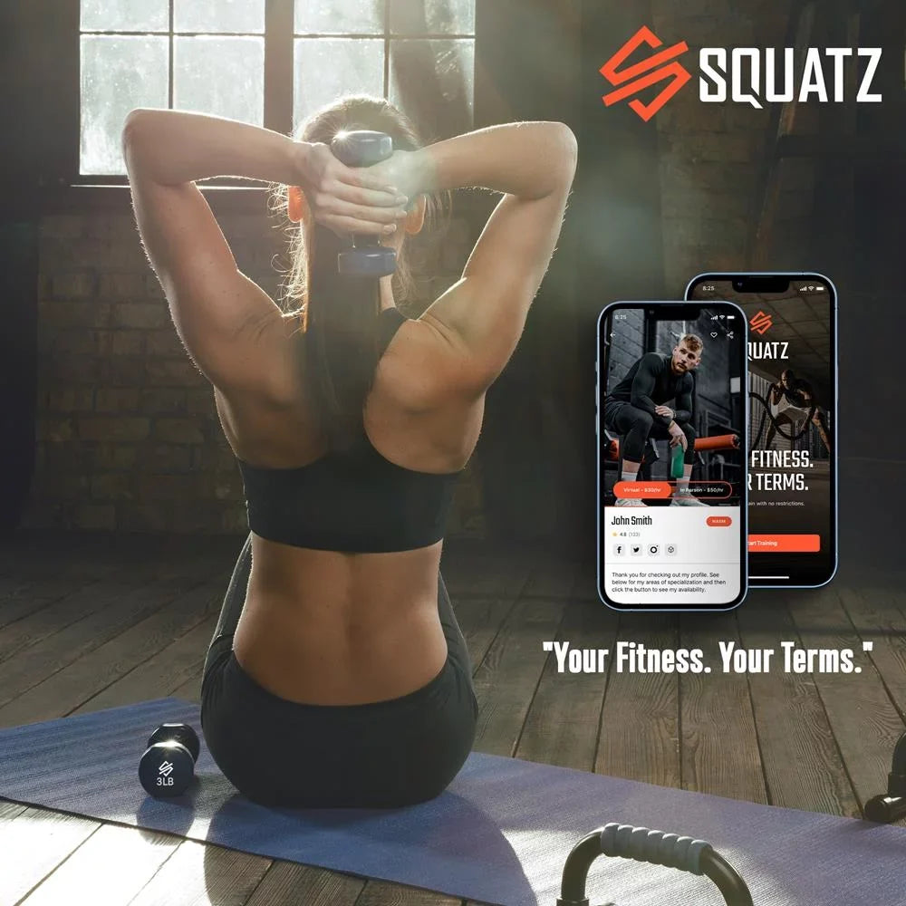 20 lbs. Neoprene Coated Dumbbell Set with Stand, Colour Gray, Black and Orange All Purpose Hand Weight Anti-Slip Hex Shape Dumbbell