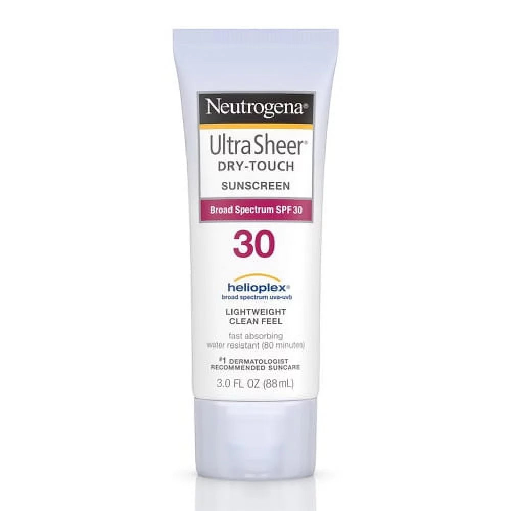 Neutrogena Ultrasheer Dry-Touch Sunblock, Spf 30 - 3 Oz, 3 Pack