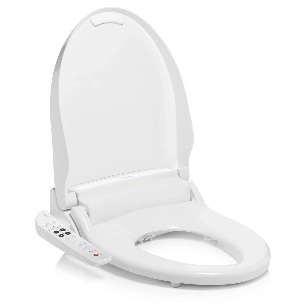 Brondell Swash Select BL67 Sidearm Bidet Seat, Round White