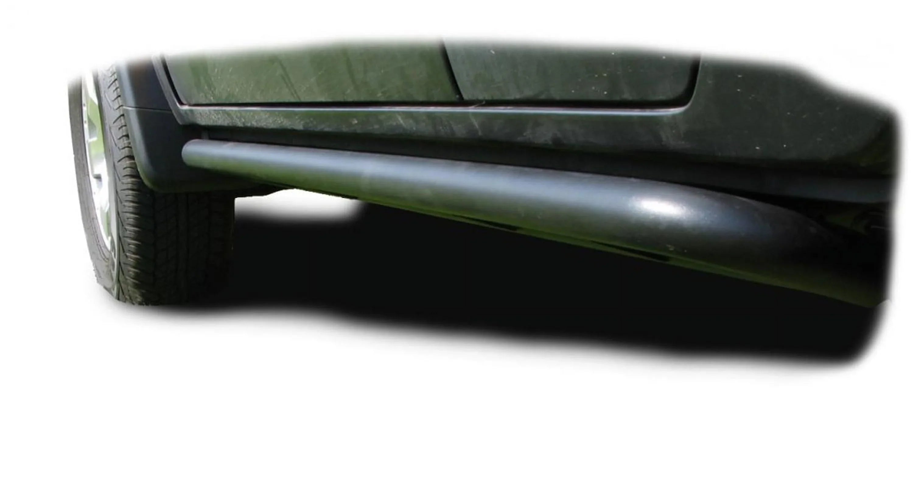 N-Fab by RealTruck Rkr Rails | Textured Black | T074Rkrqc | Compatible with 2007-2021 Toyota Tundra Double Cab All Beds, SRW Gas