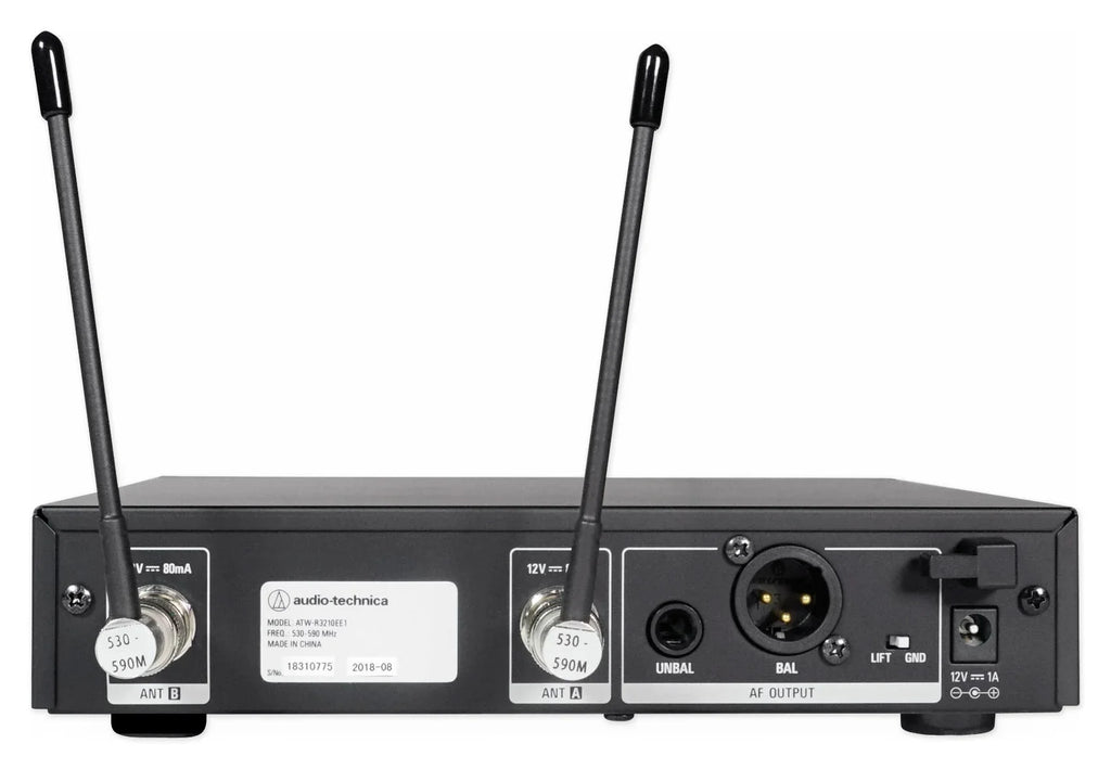 Audio Technica ATW-3212/C710DE2 Wireless Handheld Mic+Tower Home Theater Speaker