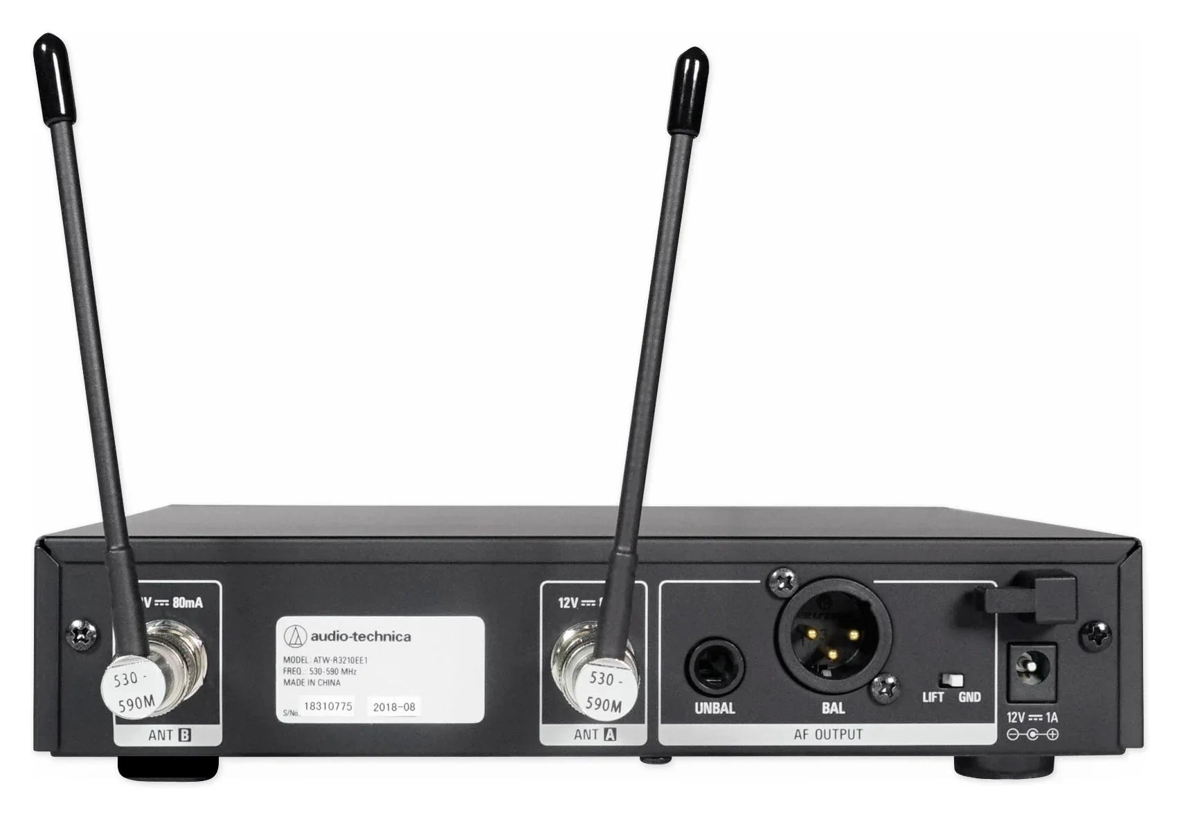 Audio Technica ATW-3212/C710DE2 Wireless Handheld Mic+Tower Home Theater Speaker