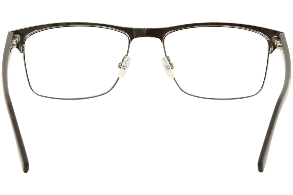 Lacoste L2198 004 Men's Matte Onyx Metal Full Rim Frame Eyeglasses