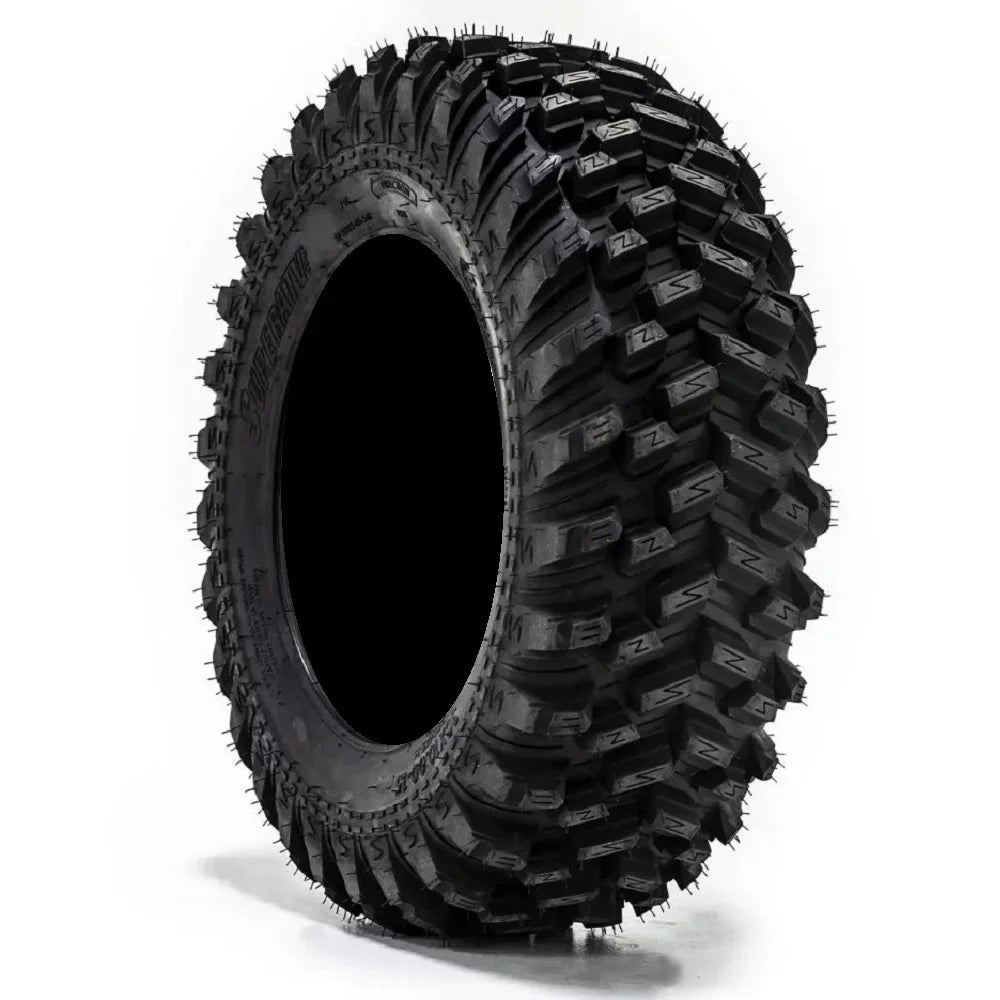 Fuel Lethal 15" Wheels Black 32" Warrior XT Sticky Tires Can-Am Maverick X3 / Honda Pioneer 1000 / Talon