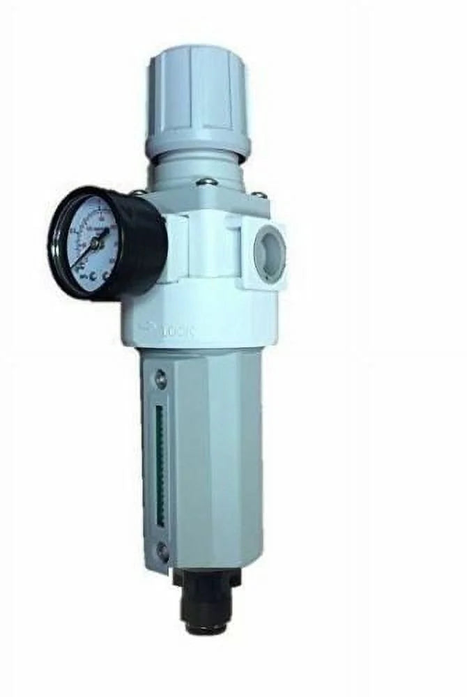 1/2" NPT Air Compressor Filter Pressure Relief ReguLatitudeor Combo Auto Drain Gauge