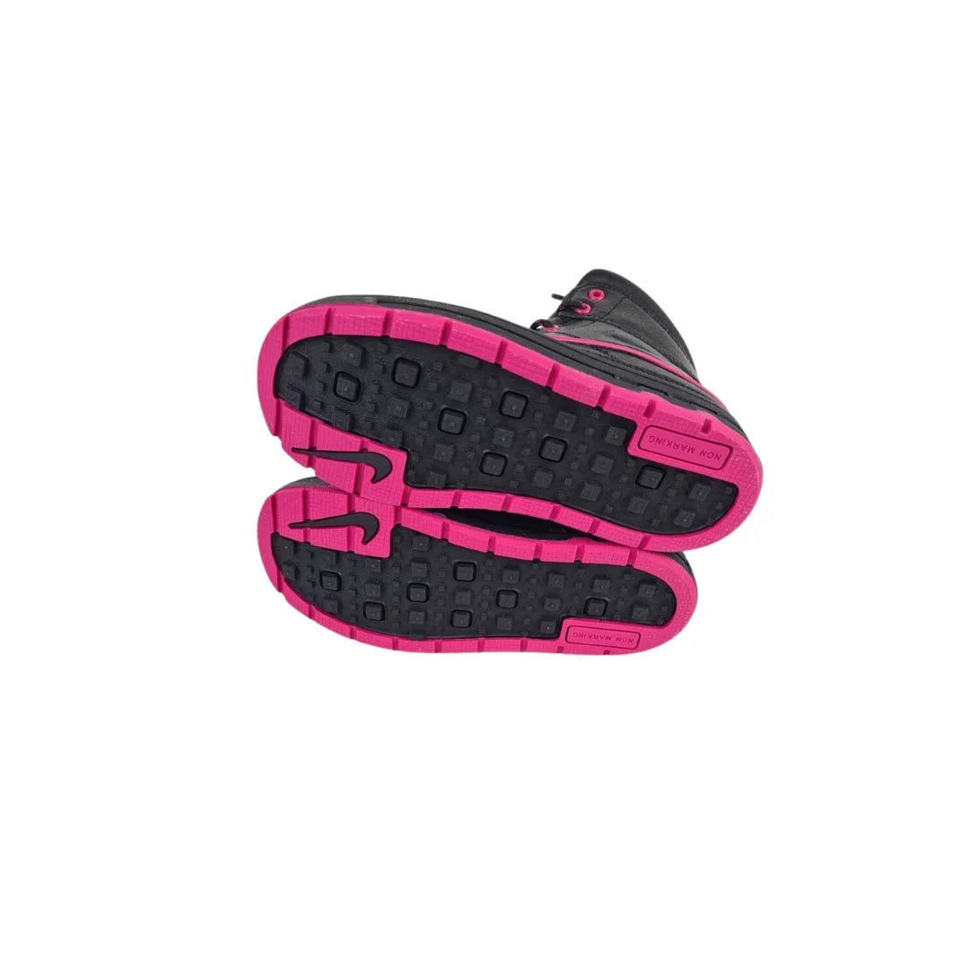 Nike ACG Woodside 2 Little Girl's Winter Boots 524877 001 Black Pink Size 12.5