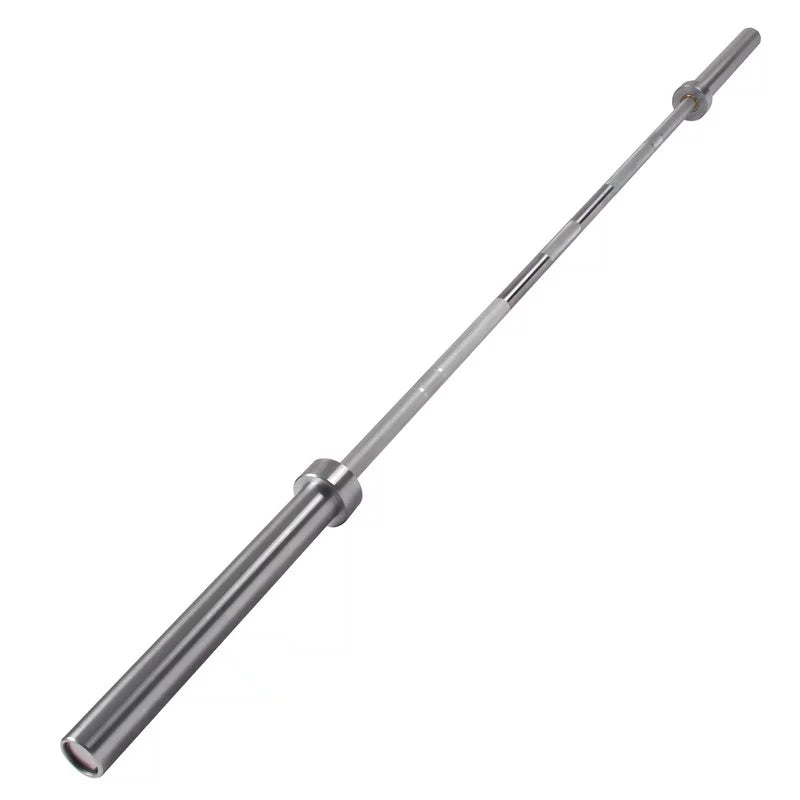 Olympic Bar Solid Chrome Barbell Weights Lifting Power Lifting Silvery Hard Chrome Barbells,700 POUND